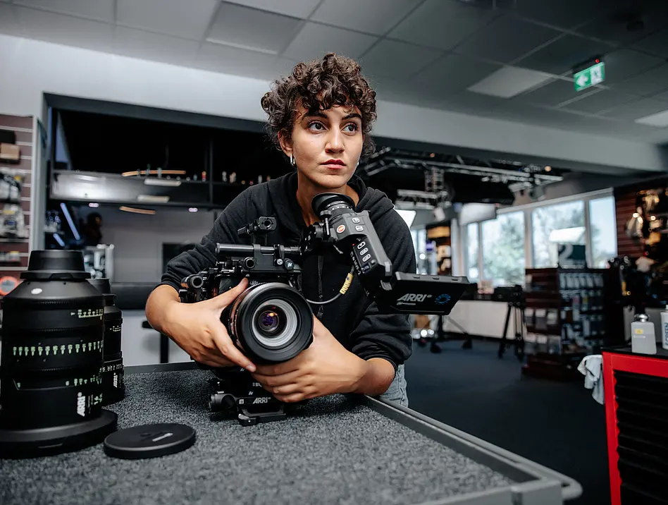 Filming set